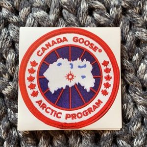 Canada Goose disc logo sticker - limited edition